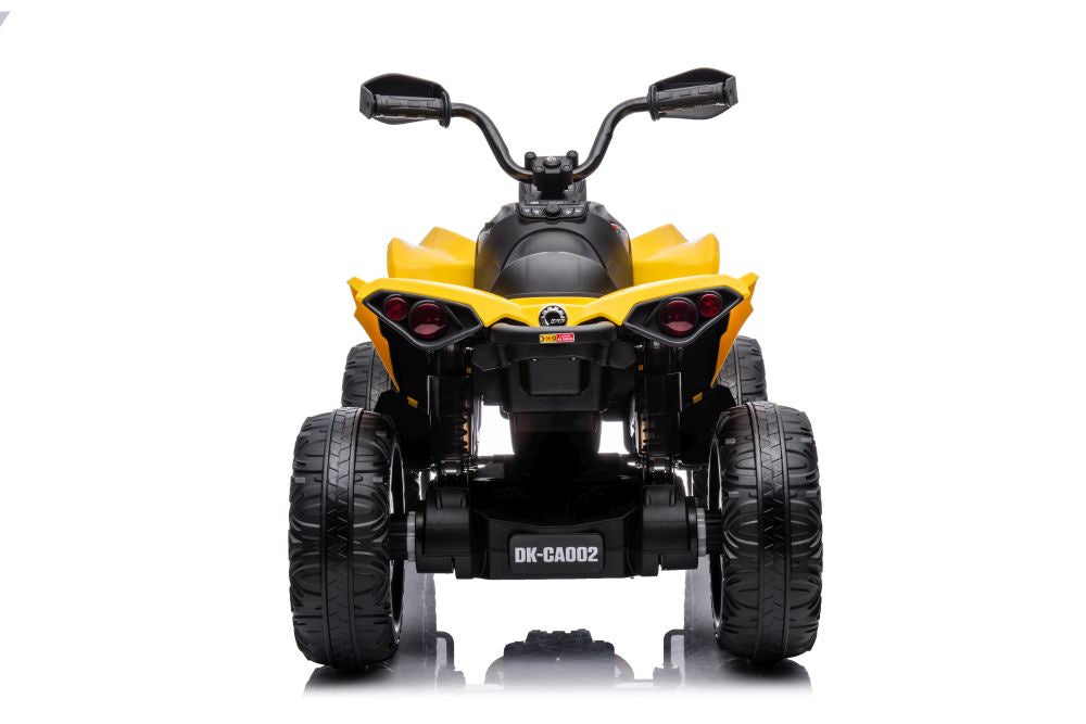 Electric Ride On CAN-AM Renegate Yellow - attēls 8