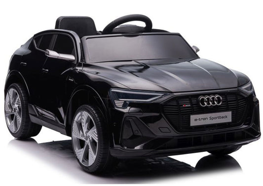 Electric Ride On Car Audi E- Tron QLS-6688 Black - attēls 1