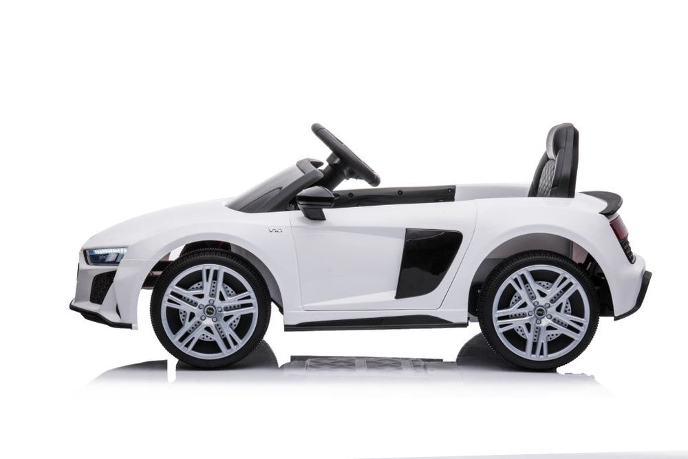 Electric Ride On Car Audi R8 Lift A300 White - pilt 3