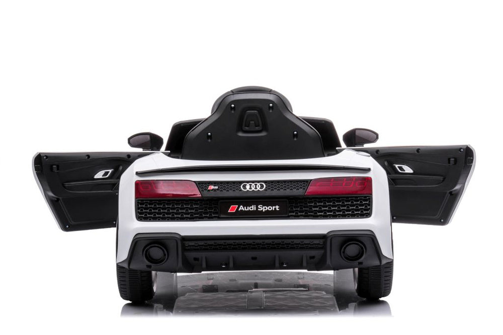 Electric Ride On Car Audi R8 Lift A300 White - pilt 4