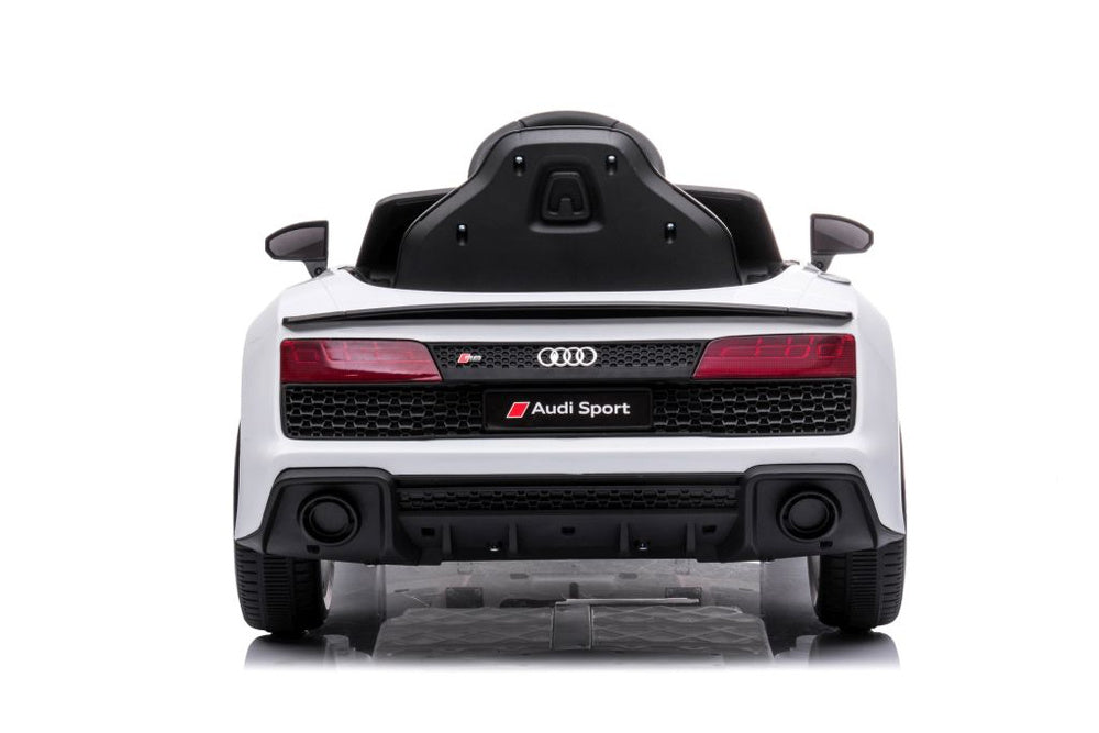 Electric Ride On Car Audi R8 Lift A300 White - pilt 6