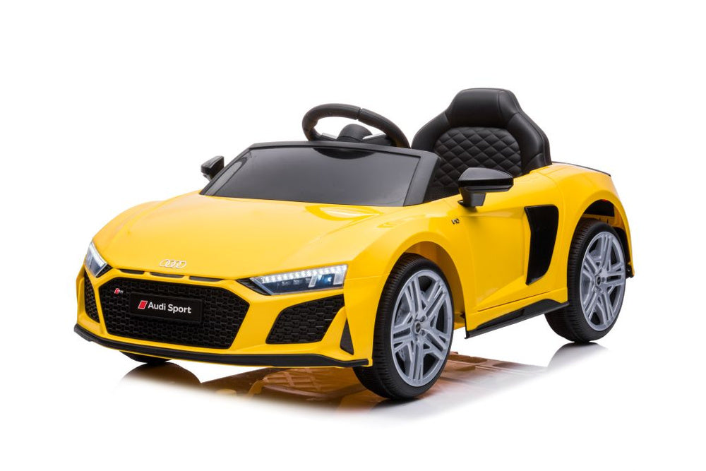 Electric Ride On Car Audi R8 Lift A300 Yellow - attēls 2