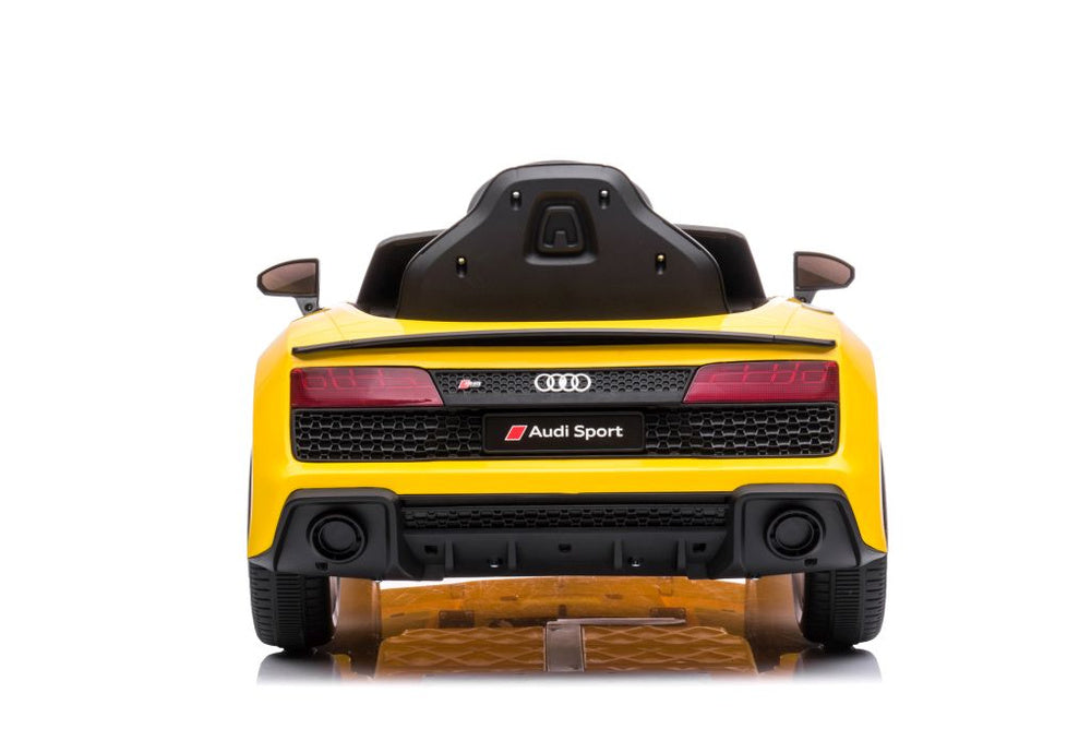 Electric Ride On Car Audi R8 Lift A300 Yellow - attēls 5