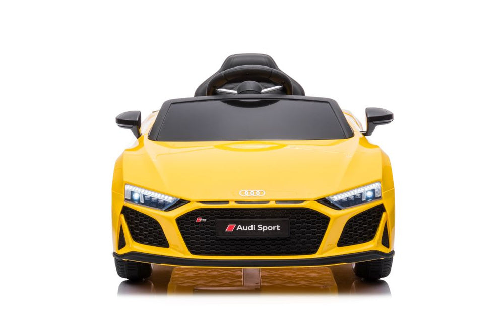 Electric Ride On Car Audi R8 Lift A300 Yellow - attēls 8