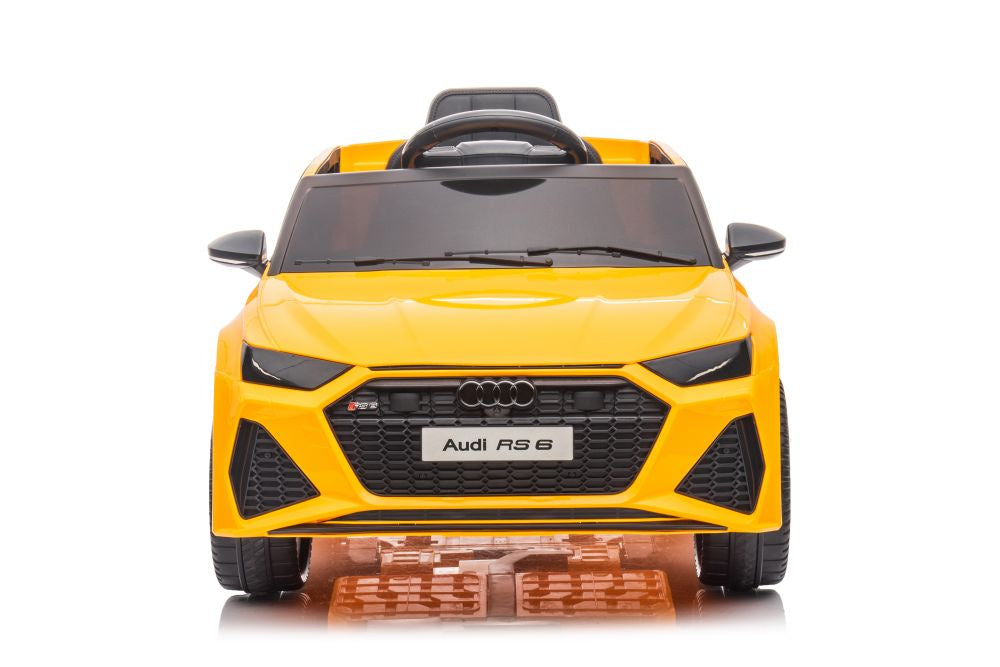 Electric Ride On Car Audi RS6 BRD-2118 Yellow - attēls 2
