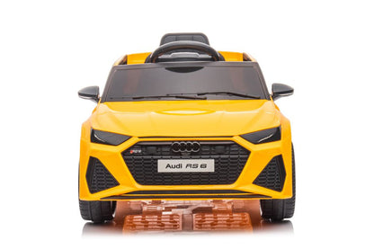 Electric Ride On Car Audi RS6 BRD-2118 Yellow - attēls 2