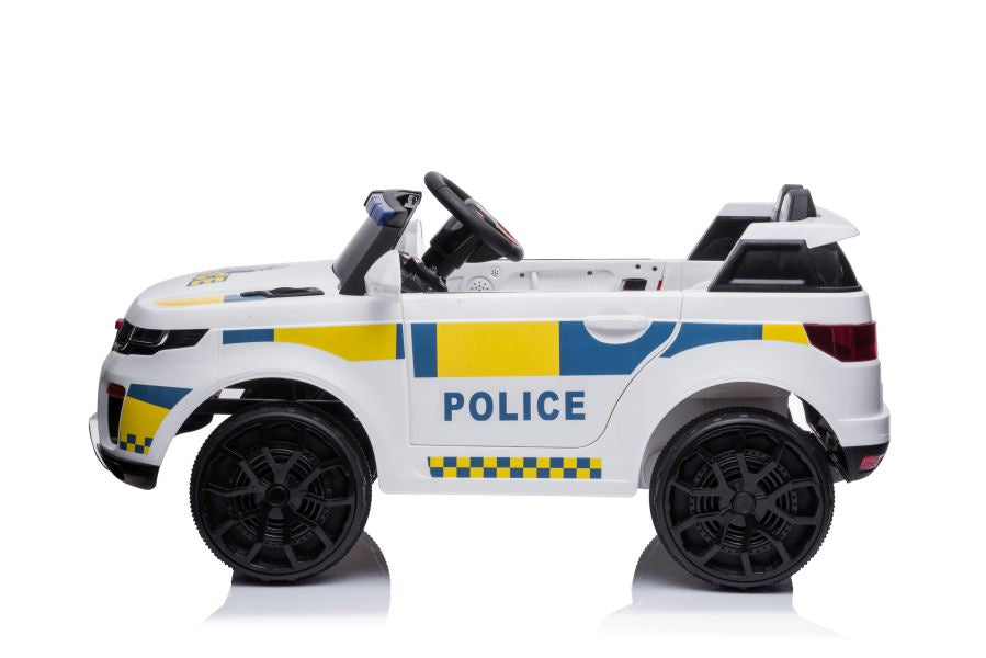 Electric Ride On Car BBH-021 Police White - attēls 3