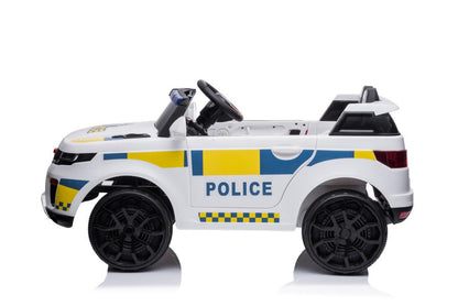 Electric Ride On Car BBH-021 Police White - attēls 3