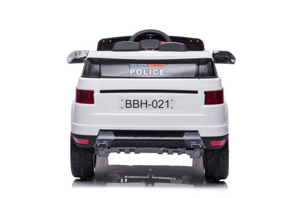 Electric Ride On Car BBH-021 Police White - attēls 4