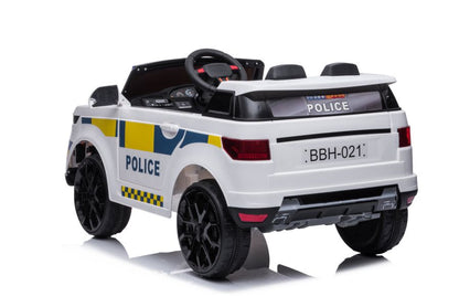 Electric Ride On Car BBH-021 Police White - attēls 5