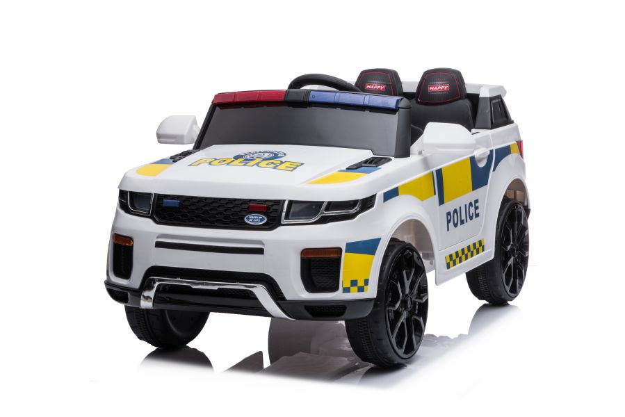 Electric Ride On Car BBH-021 Police White - attēls 6