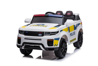 Electric Ride On Car BBH-021 Police White - attēls 6