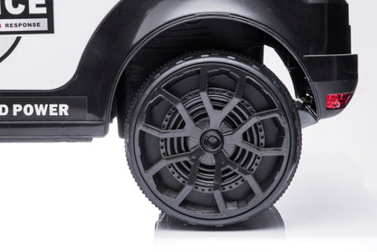 Electric Ride On Car BBH-021 Police White - attēls 7