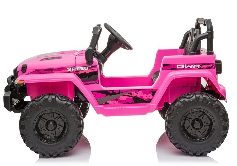 Electric Ride On Car CH9956 Pink - attēls 4