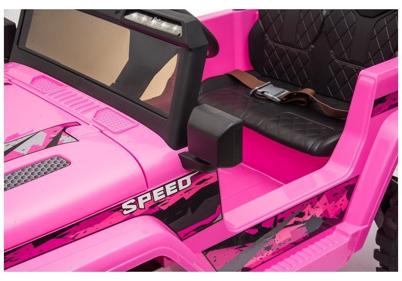 Electric Ride On Car CH9956 Pink - attēls 8