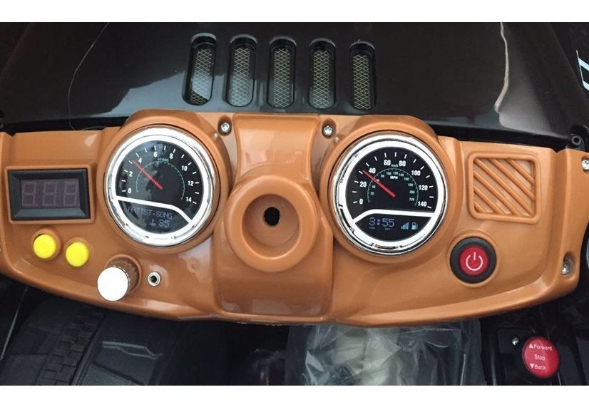 Electric Ride On Car - Jeep JJ245 Black - pilt 8