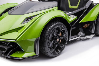 Electric Ride On Car Lamborghini GT HL528 Green - attēls 7