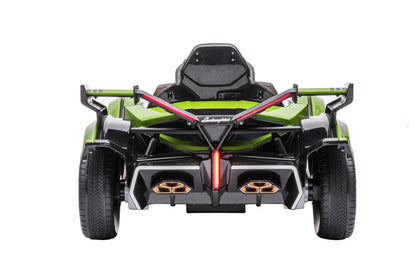 Electric Ride On Car Lamborghini GT HL528 Green - attēls 8