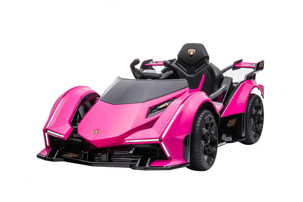 Electric Ride on Car Lamborghini GT HL528 Pink - attēls 3