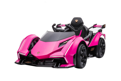 Electric Ride on Car Lamborghini GT HL528 Pink - attēls 3