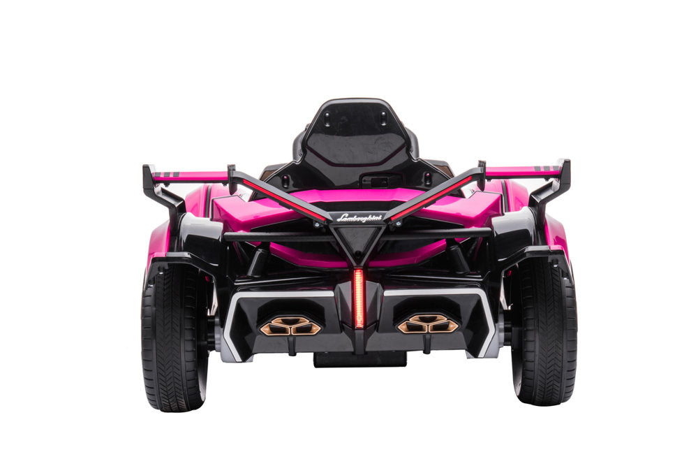 Electric Ride on Car Lamborghini GT HL528 Pink - attēls 5