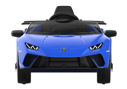 Electric Ride On Car Lamborghini Huracan Blue - attēls 2