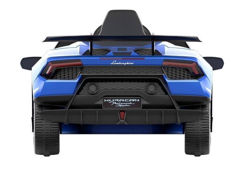 Electric Ride On Car Lamborghini Huracan Blue - attēls 5