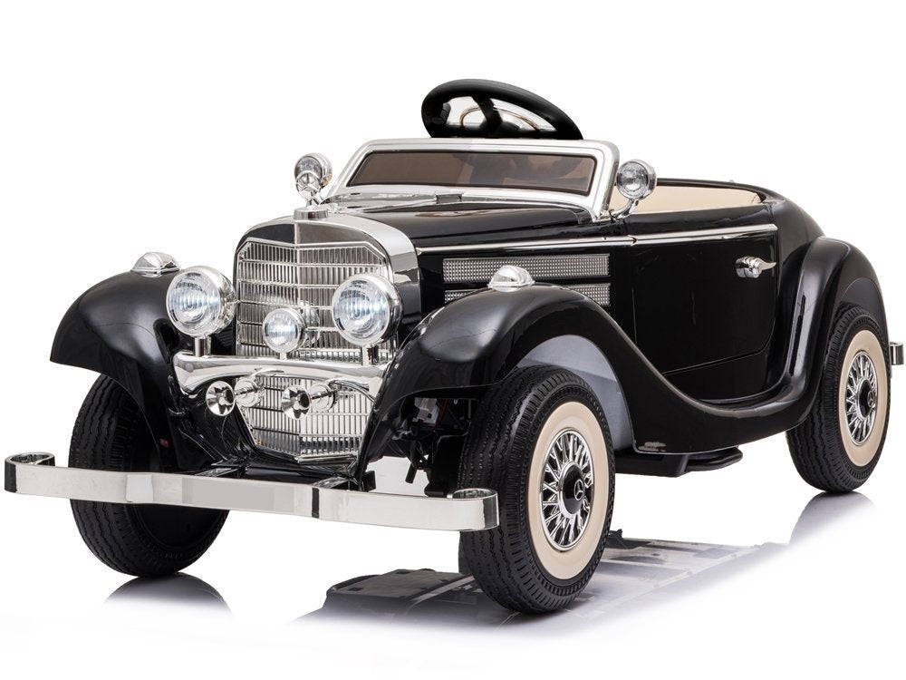 Electric Ride On Car Mercedes 540K Black - attēls 2
