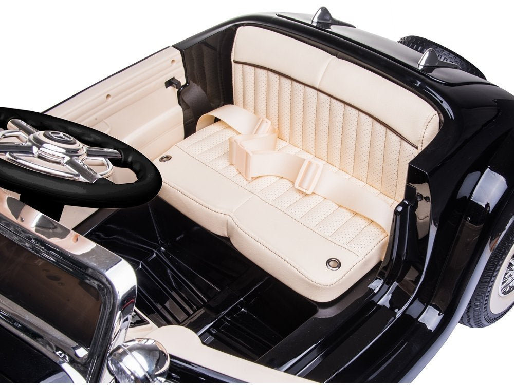 Electric Ride On Car Mercedes 540K Black - attēls 7
