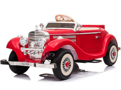 Electric Ride On Car Mercedes 540K Red - attēls 3