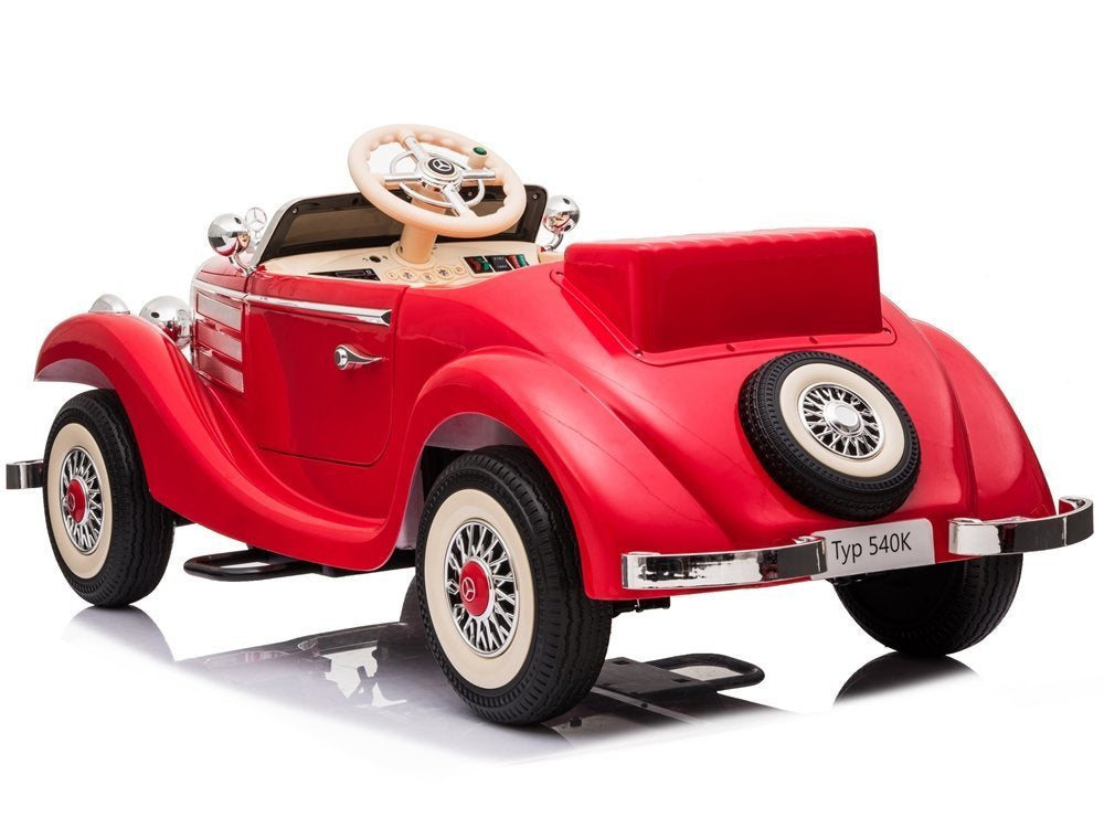 Electric Ride On Car Mercedes 540K Red - attēls 5