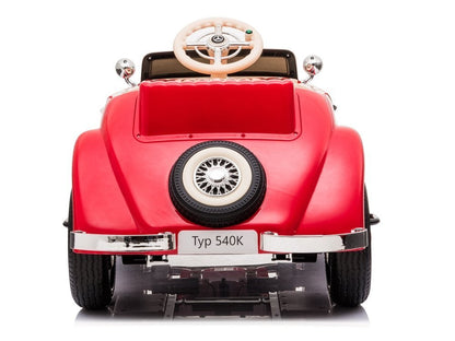 Electric Ride On Car Mercedes 540K Red - attēls 6