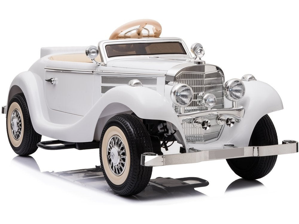 Electric Ride On Car Mercedes 540K White - attēls 1