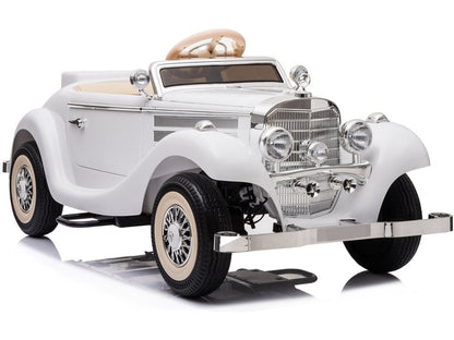Electric Ride On Car Mercedes 540K White - attēls 1