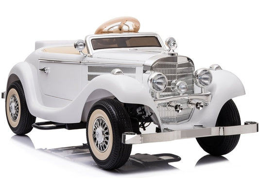 Electric Ride On Car Mercedes 540K White - attēls 1