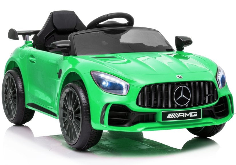 Electric Ride-On Car Mercedes AMG GT R Green - attēls 1