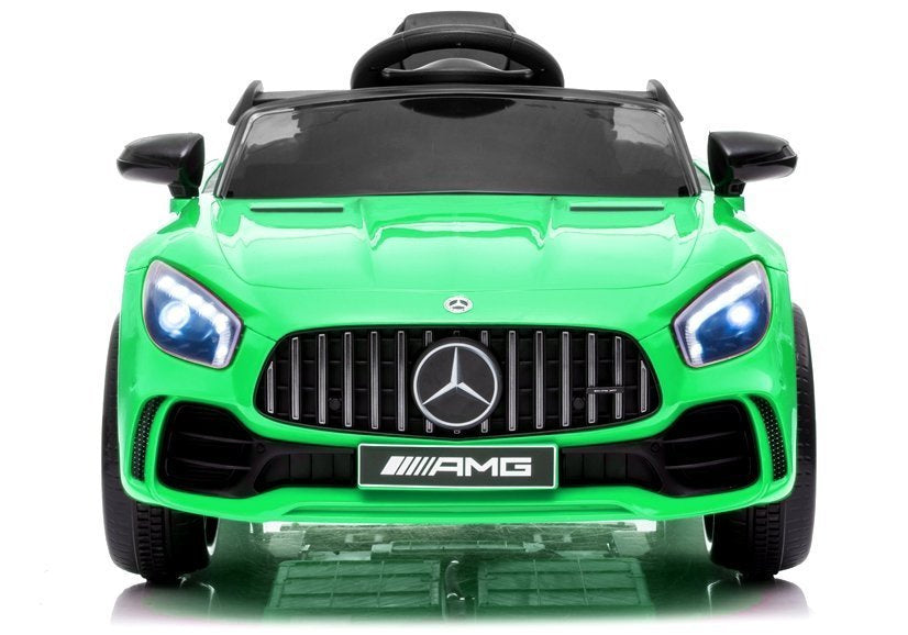 Electric Ride-On Car Mercedes AMG GT R Green - attēls 2