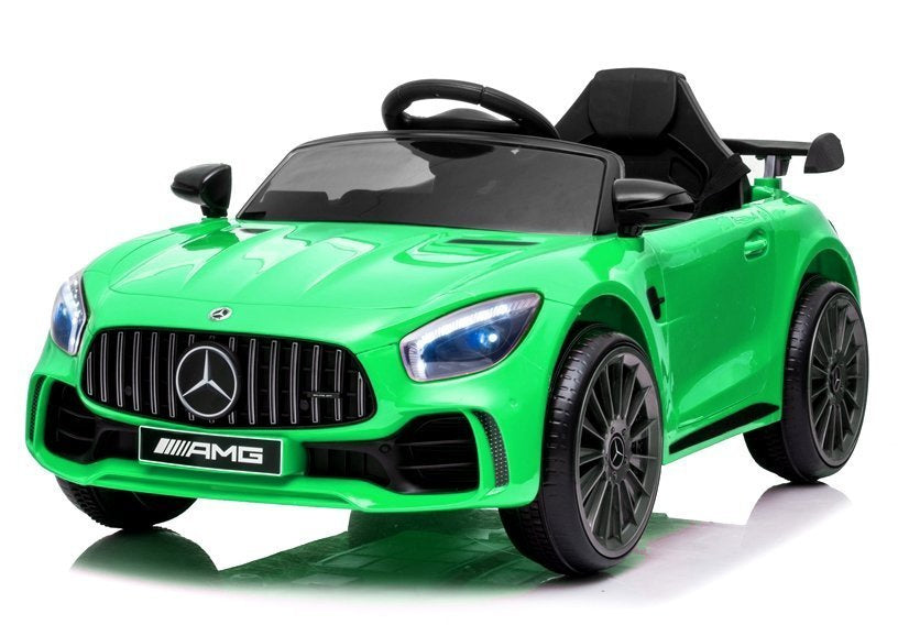 Electric Ride-On Car Mercedes AMG GT R Green - attēls 4
