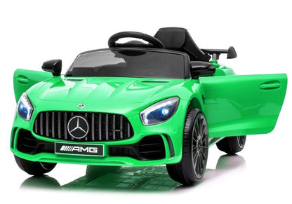 Electric Ride-On Car Mercedes AMG GT R Green - attēls 6