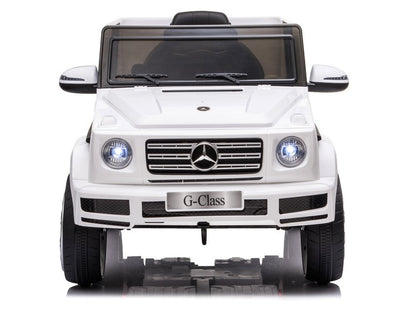 Electric Ride-On Car Mercedes G500 White - attēls 2