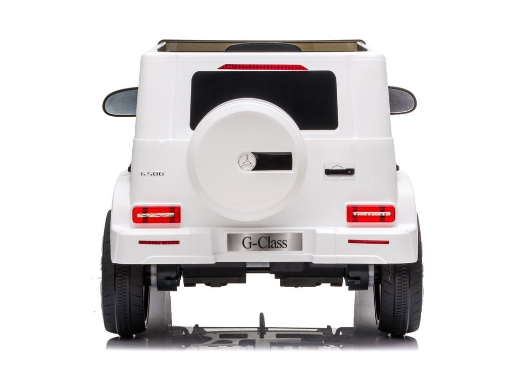 Electric Ride-On Car Mercedes G500 White - attēls 4