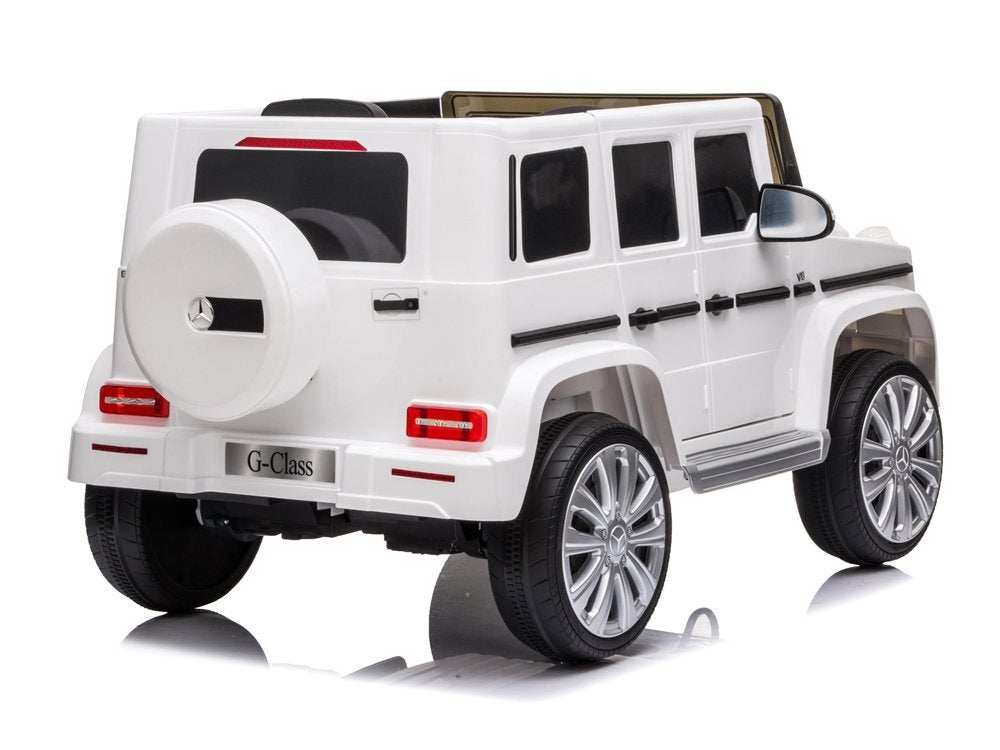 Electric Ride-On Car Mercedes G500 White - attēls 5