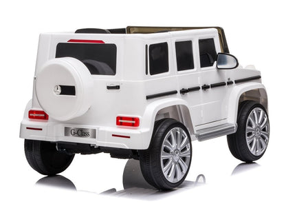 Electric Ride-On Car Mercedes G500 White - attēls 5