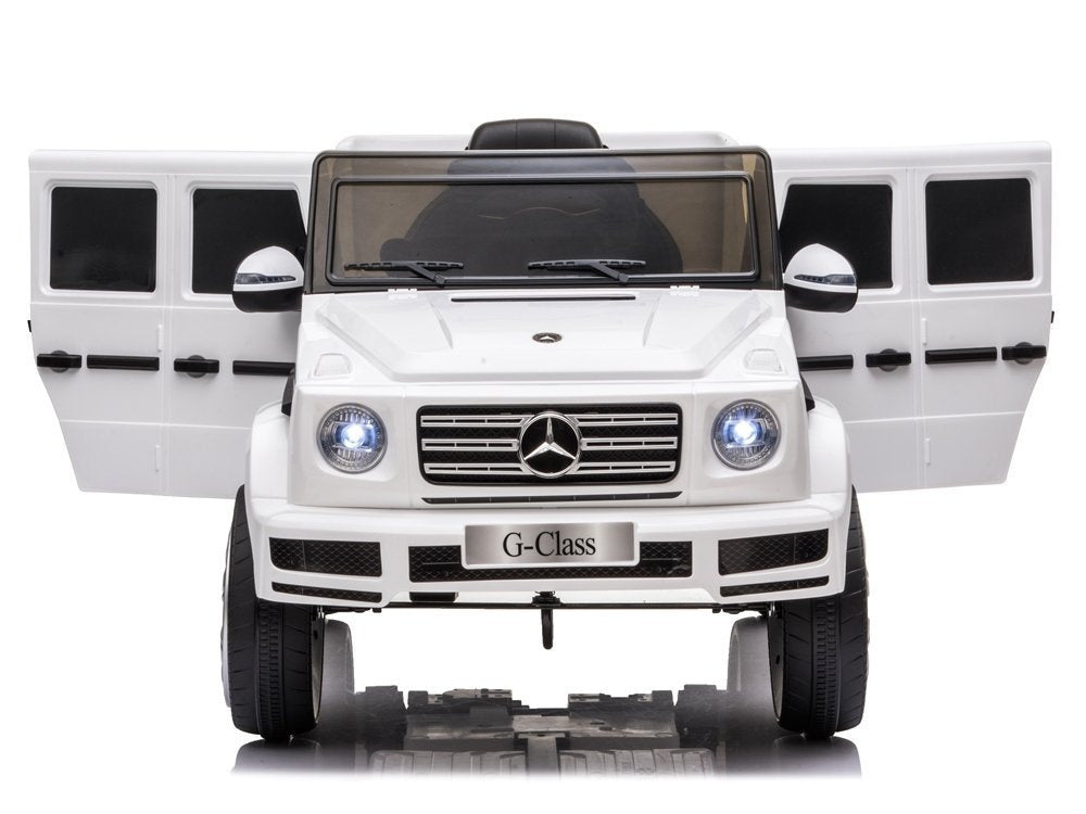 Electric Ride-On Car Mercedes G500 White - attēls 6