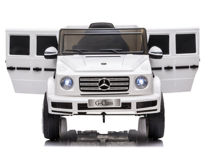 Electric Ride-On Car Mercedes G500 White - attēls 6