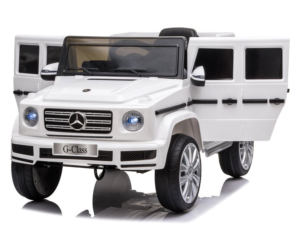 Electric Ride-On Car Mercedes G500 White - attēls 7