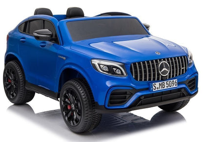 vaikiškas elektromobilis Mercedes GLC 63S mėlynas dažytas - nuotrauka 1