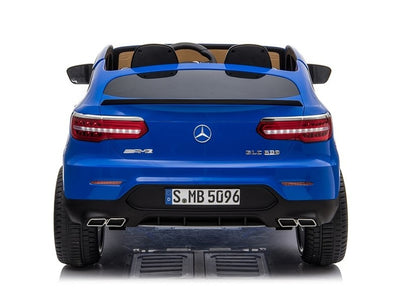 vaikiškas elektromobilis Mercedes GLC 63S mėlynas dažytas - nuotrauka 7