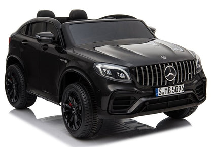 Electric Ride-On Car Mercedes GLC 63S QLS MP4 Black Painted - pilt 1