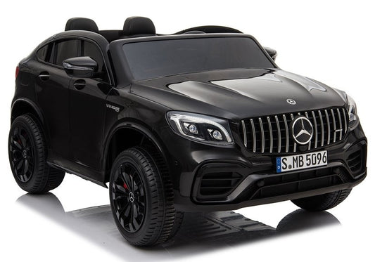 Electric Ride-On Car Mercedes GLC 63S QLS MP4 Black Painted - attēls 1